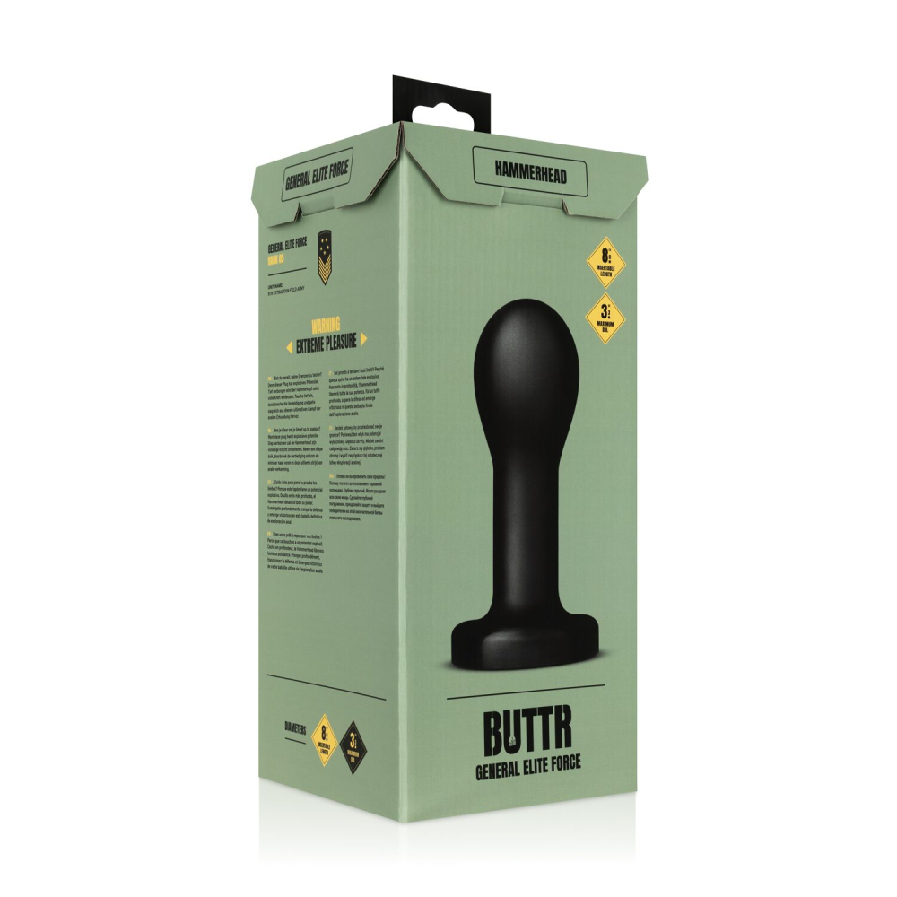Анальная пробка BUTTR - Hammerhead Butt Plug