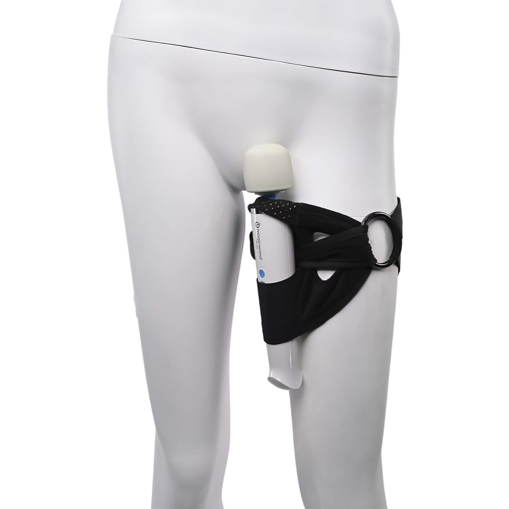 Фиксатор на ногу для игрушек Sportsheets Pivot Forced O Strap черный