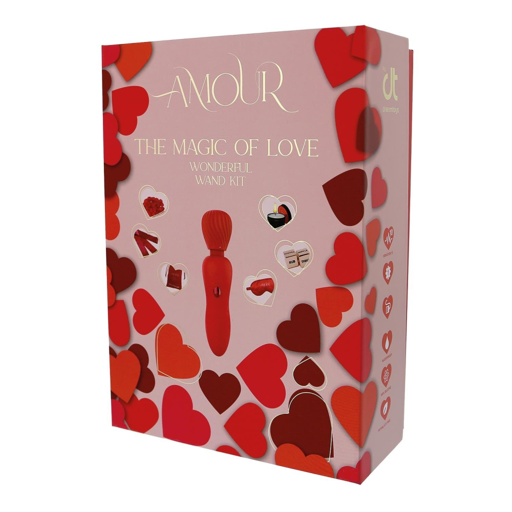 Подарочный набор секс-девайсов ,, Магия любви,, Dream Toys AMOUR THE MAGIC OF LOVE красный