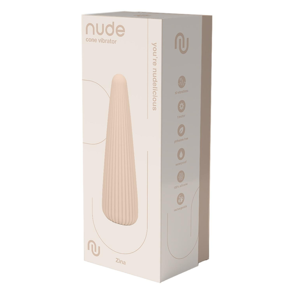 Вибратор для тренировки мышц Кегеля Dream Toys Nude Zina дорожный размер нюдовый