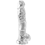 Фаллоимитатор реалистичный Toy Joy Get Real Clear на присоске, прозрачный