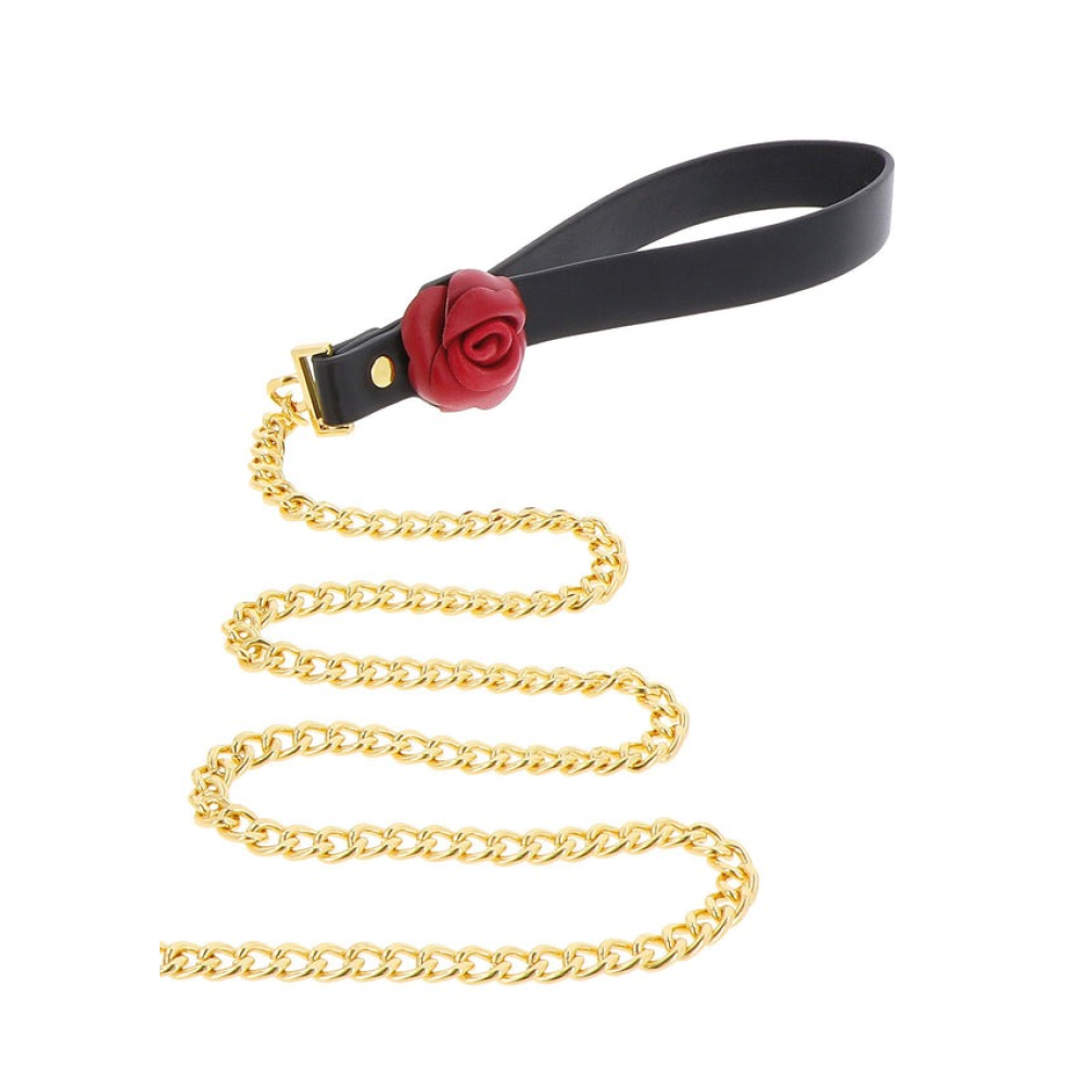 Ошейник с поводком Taboom Wild Roses Collar & Leash с декоративными розами