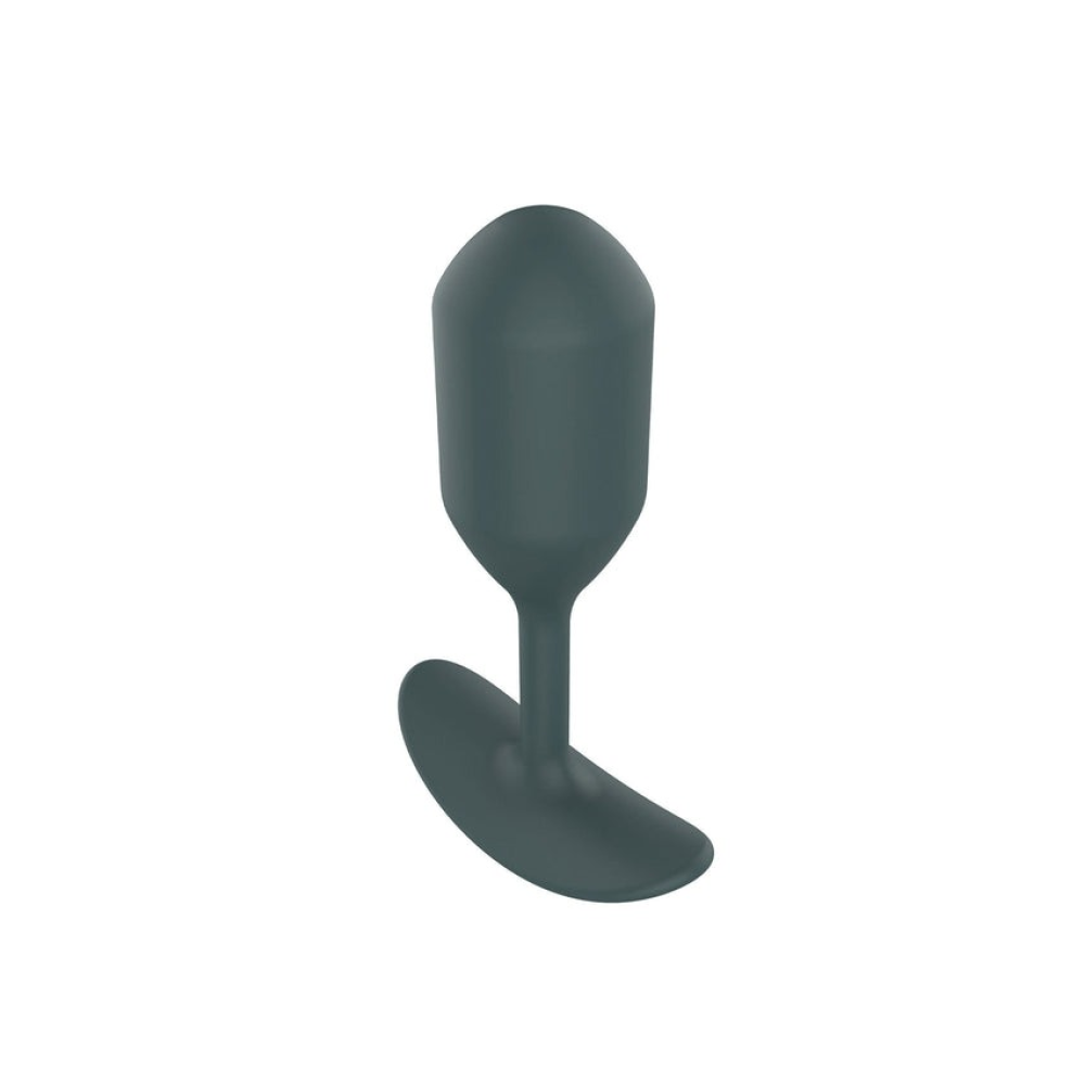 Анальная пробка Toy Joy Buttocks The Player Weighted утяжелённая, чёрная