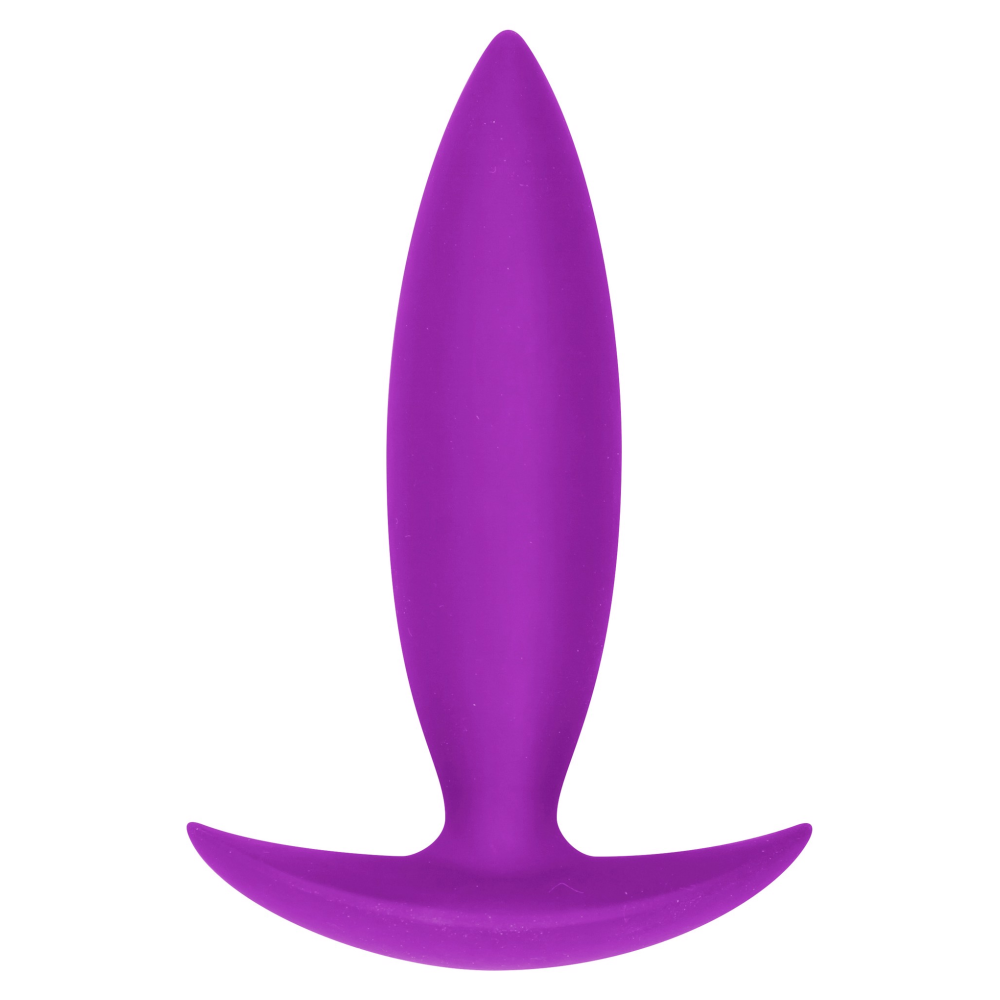 Анальная пробка Toy Joy Anal Play Bubble Butt Player Starter пурпурная, 10х2,5 см