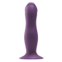Фаллоимитатор Dream Toys Flirts Pleasure Dildo для точки G на присоске, фиолетовый