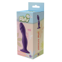 Фаллоимитатор Dream Toys Flirts Pleasure Dildo для точки G на присоске, фиолетовый