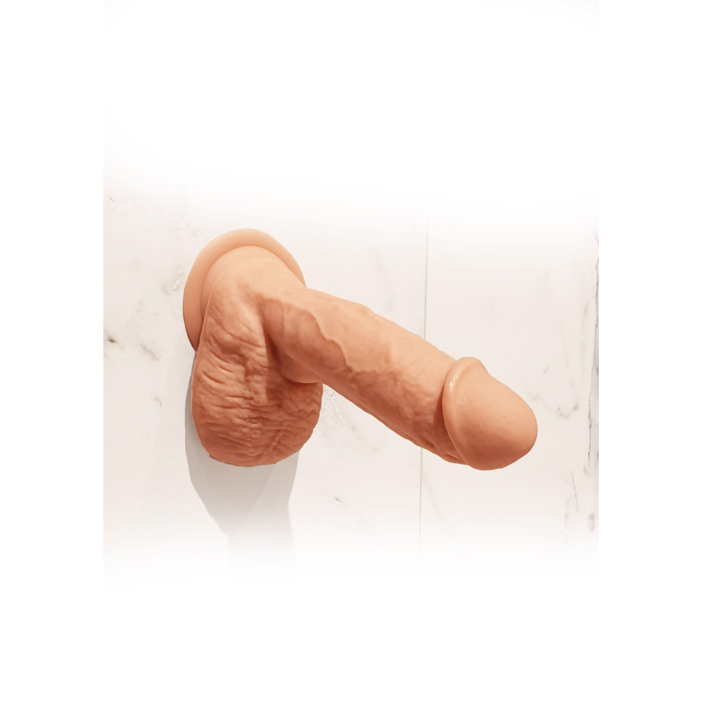 Реалистичный вибратор Toy Joy Get Real Naked с присоской и пультом управления