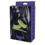 Наручники люминесцентные DreamToys Radiant Glow In The Dark с золотистой фурнитурой, зеленые