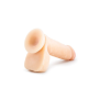 Фаллоимитатор реалистичный Blush Au Naturel Sensa Feel на присоске, бежевый
