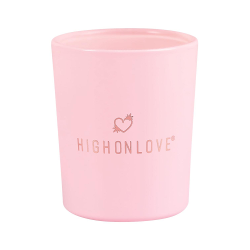 Массажная свеча для чувственного массажа High On Love с ароматом миндаля и кокоса, 35 гр