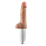Вибратор на подставке Blush Dr. Skin Dr. Hammer с фрикциями и функцией нагревания, с пультом