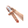Вибратор на подставке Blush Dr. Skin Dr. Hammer с фрикциями и функцией нагревания, с пультом