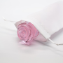 Набор анальных пробок DreamToys Glaze Glass Rosebud стеклянный, розовый, 3 шт.