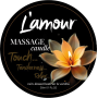 Массажная свеча L'amour Rain-Kissed Leather and Vanilla с ароматом ванили, 30 мл