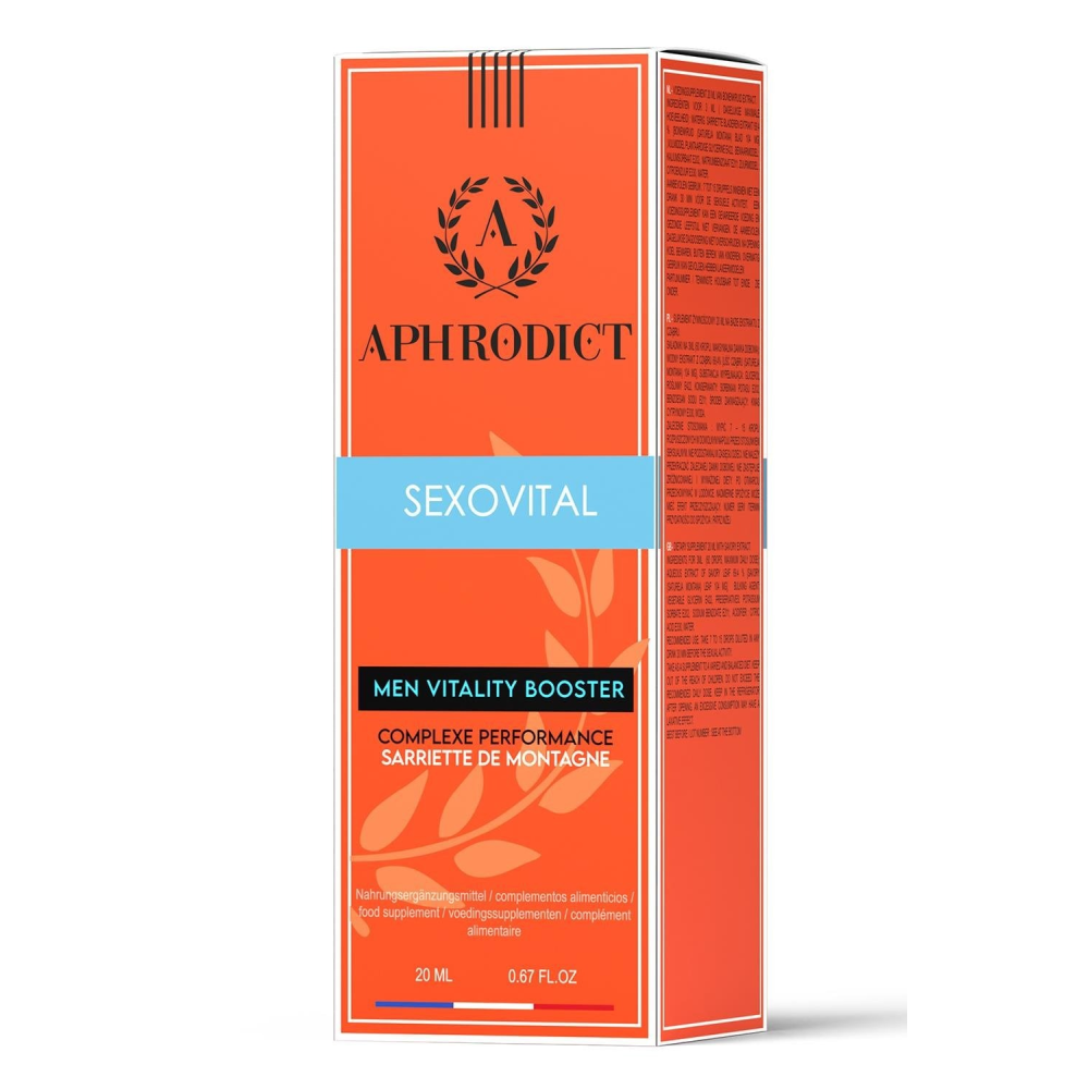 Усилитель ощущений и ускоритель оргазмов Ruf Aphrodict Sexo Vital универсальный, 20 мл