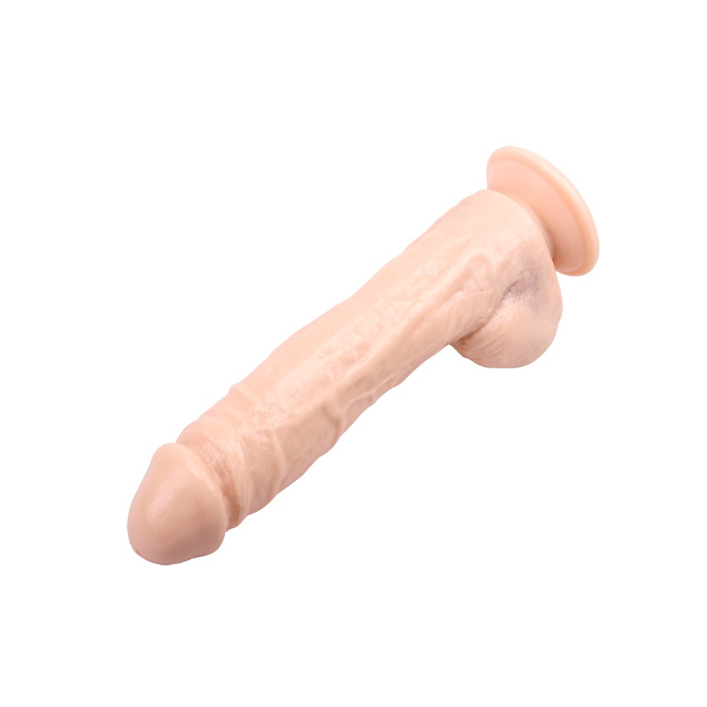 Фаллоимитатор с мошонкой Chisa Ballsy Super Cock Alexander Lee на присоске, телесный