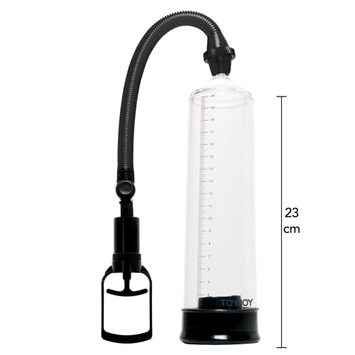 Вакуумная помпа для члена Toy Joy Power Pump механическая, черная