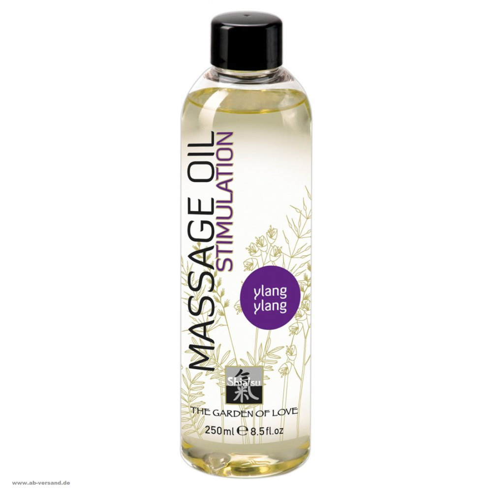 Массажное масло Shiatsu Ylang Ylang с чувственным ароматом, 250 мл