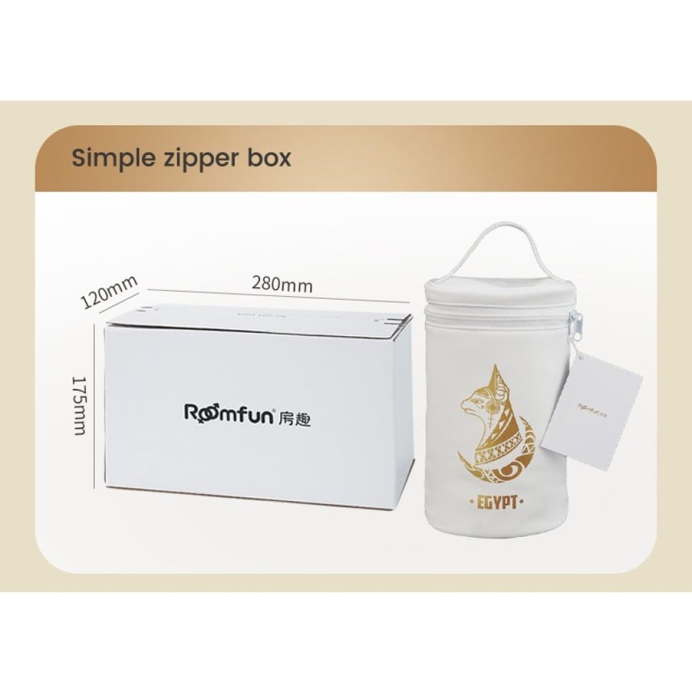 Набор БДСМ Roomfun Egyptian Cat Bondage Kit 9 предметов, белый