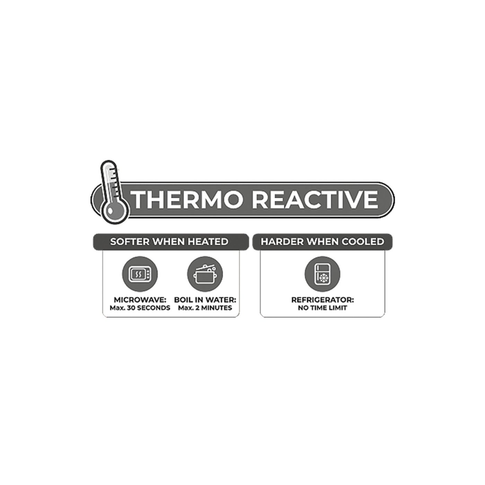 Анальная пробка конической формы SILEXD Thermo Reactive черная, Medium