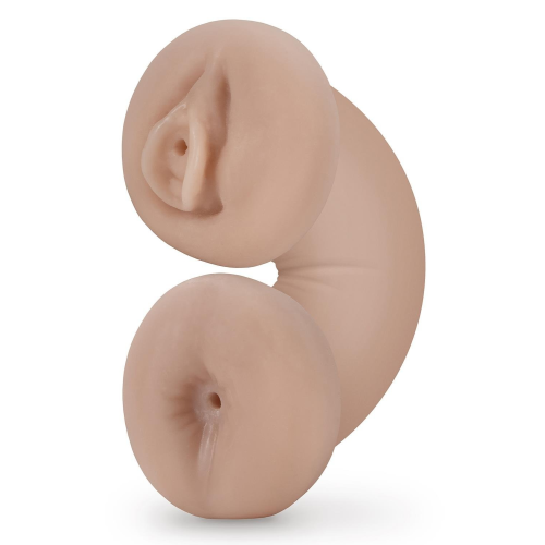 Мастурбатор вагина и анус Blush Enlust Tasha иллюмистентные, бежевый