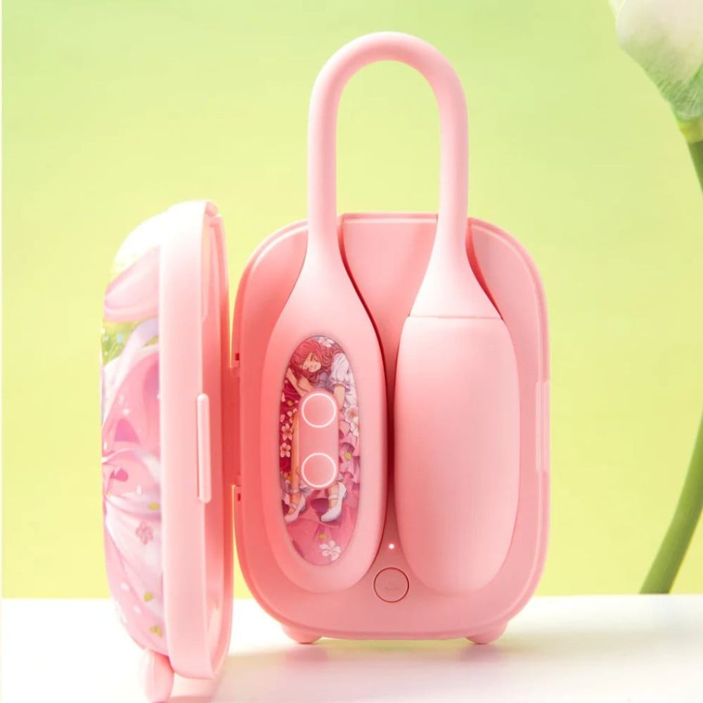 Виброяйцо и вакуумный стимулятор для клитора 2в1 BeYourLover Magic Suitcase в зарядном кейсе