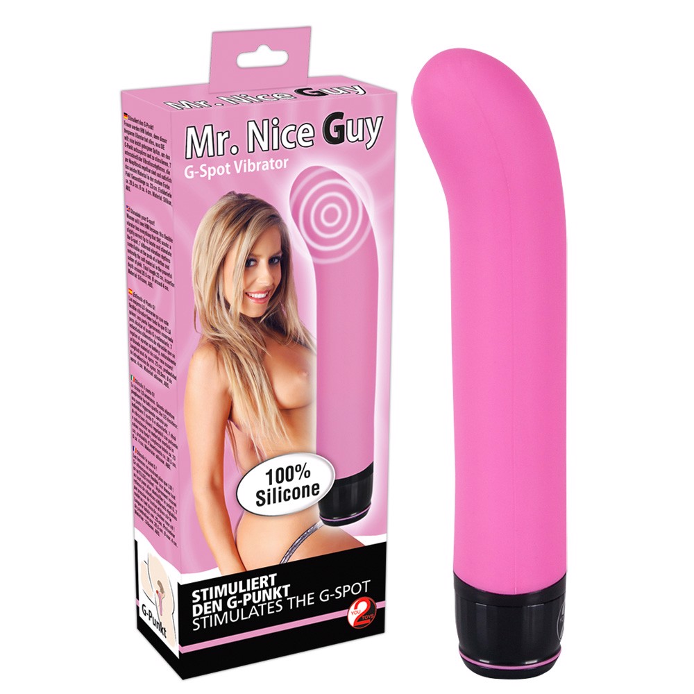 Вибратор для точки G на батарейках You2Toys розовый