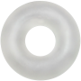 Эрекционное кольцо Seven Creations Stretchy Cockring Transparent, белое