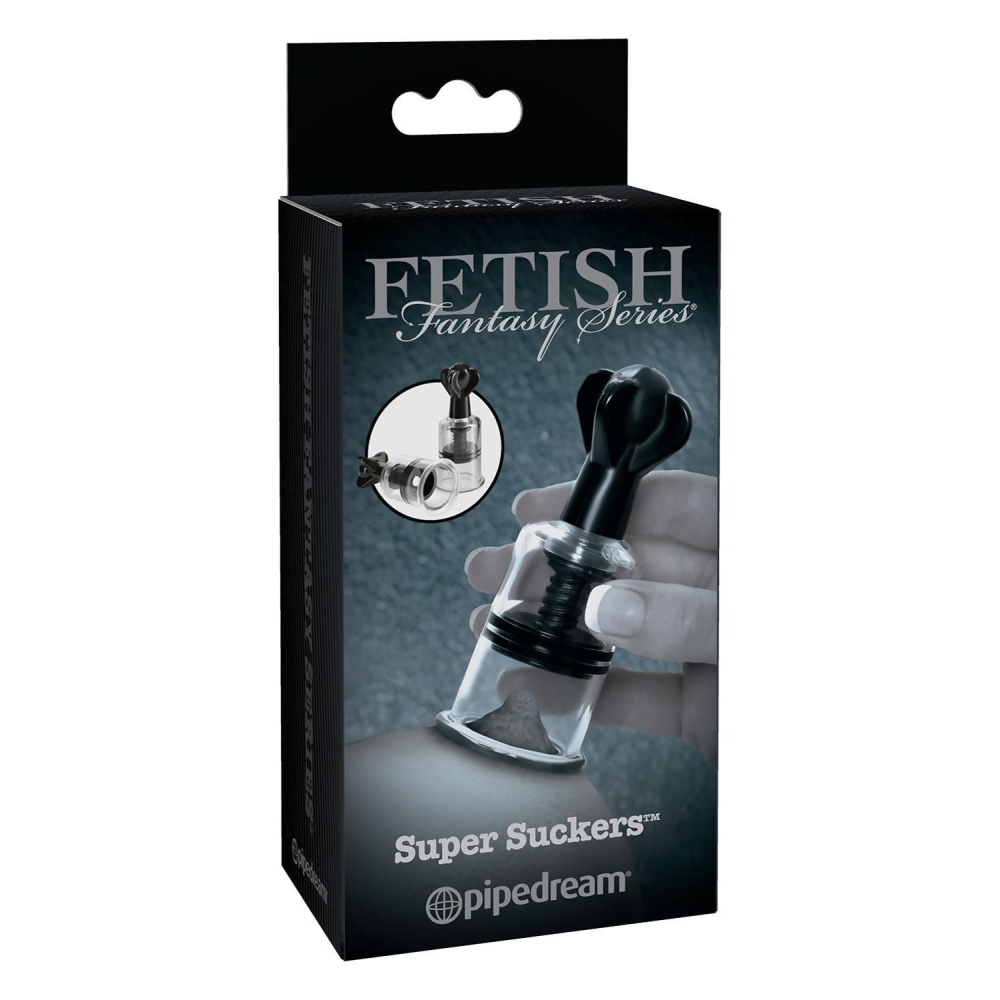 Помпы для сосков Pipedream Fetish Fantasy Series с вращающимся механизмом