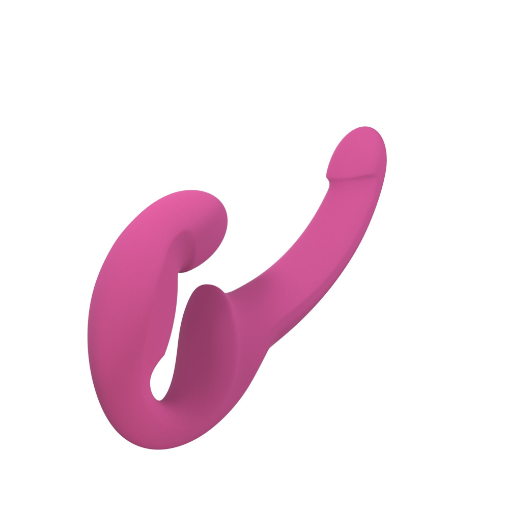Безремневой страпон Fun Factory SHARE LITE blackberry, регулируемый, облегченная модель