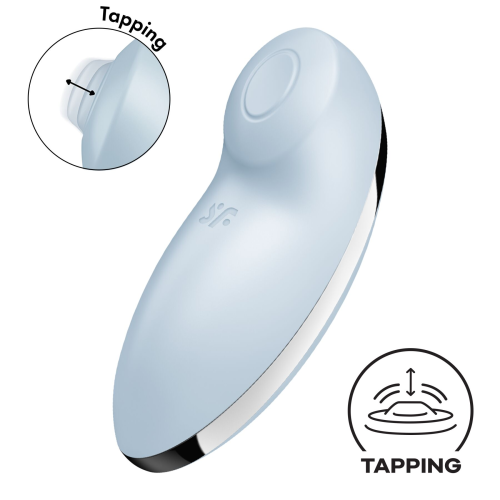 Вибростимулятор-пульсатор Satisfyer Tap & Climax 2 Blue