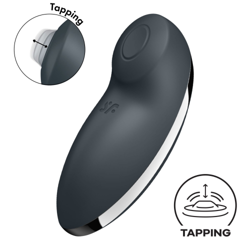 Вибростимулятор-пульсатор Satisfyer Tap & Climax 2 Grey