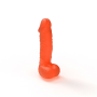 Крафтовое мыло-член с присоской Чистий Кайф MEDIUM Orange, натуральное