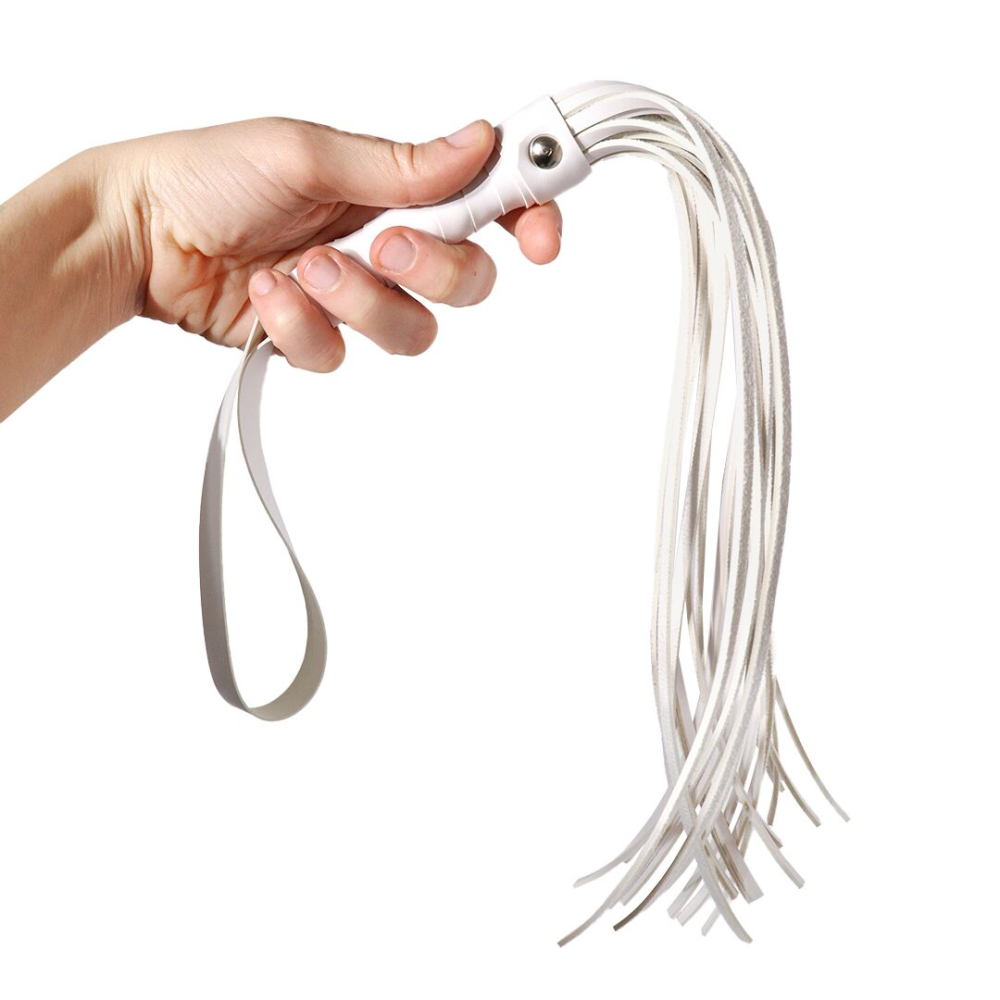 Плеть Flogger Art of Sex, Белая