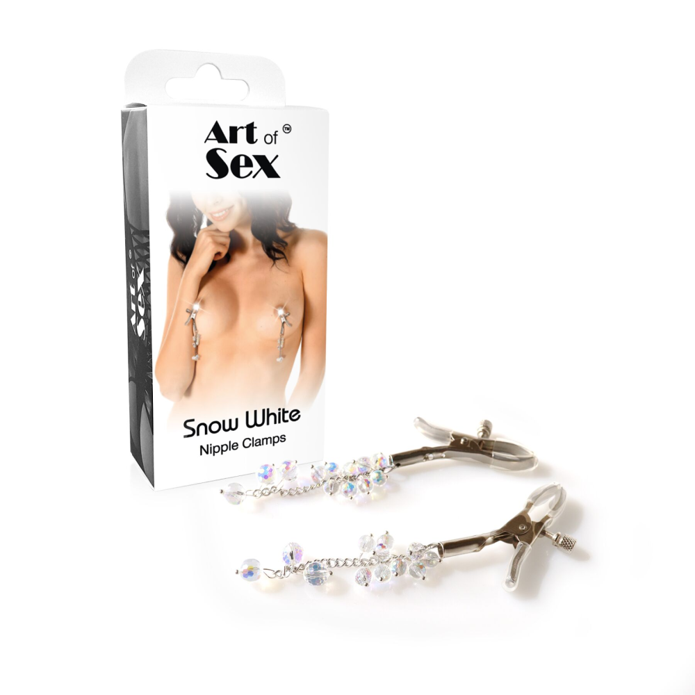 Зажимы для сосков Art of Sex Snow White