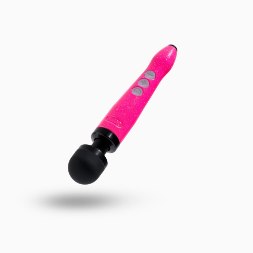 Вибромассажер DOXY Die Cast 3R Hot Pink, очень мощный, перезаряжаемый, металлический корпус