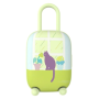 Виброяйцо и вакуумный стимулятор для клитора 2в1 BeYourLover Magic Suitcase в зарядном кейсе,зеленый