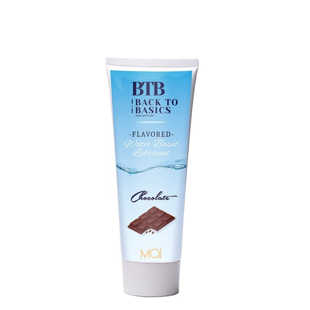 Лубрикант с ароматом шоколада BTB Waterbasis Chocolate 75 мл
