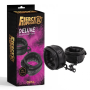 Поножи Chisa Fierce Feuphoria Deluxe из искусственной кожи, черные