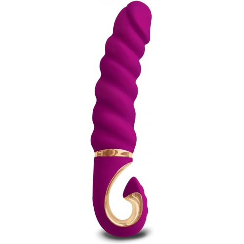 Вибратор рельефный Gjack Mini Gvibe, фиолетовый, 19 х 3.5 см