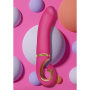 Вибратор нереалистичный Gjay Mini Gvibe, розовый, 19 см х 3.5 см