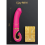 Вибратор нереалистичный Gjay Mini Gvibe, розовый, 19 см х 3.5 см