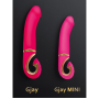 Вибратор нереалистичный Gjay Mini Gvibe, розовый, 19 см х 3.5 см