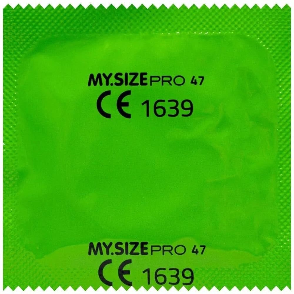 Презервативы ультратонкие латексные My.Size Extra Small 47 мм (цена за упаковку, 3 шт.)