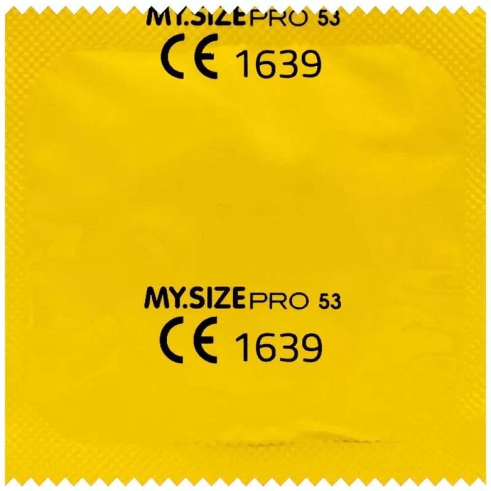 Презервативы ультратонкие латексные My.Size Regular 53 мм (цена за упаковку, 3 шт.)