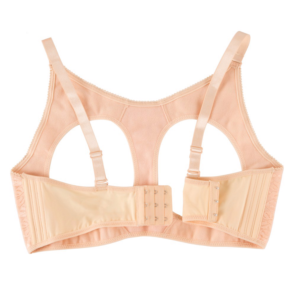 Накладные силиконовые груди Cottelli Collection Breasts with Bra с бюстгальтером, бежевые,2 х 1000 г