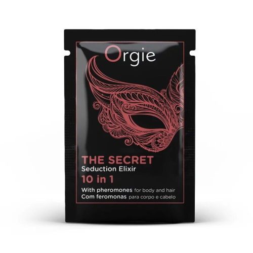 Саше/Бальзам для волос и тела Orgie THE SECRET 10 в 1 с феромонами и афродизиаками, 2 мл
