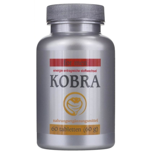 Биологически активная добавка для укрепления эрекции Cobeco Kobra (цена за упаковку, 60 таблеток)