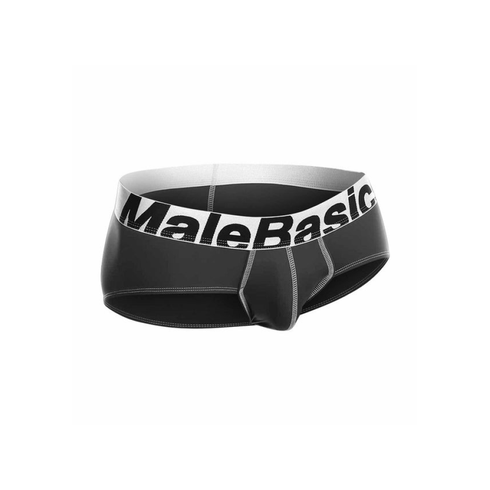 Мужские трусы MaleBasics Microfiber Brief из микрофибры, серые, S