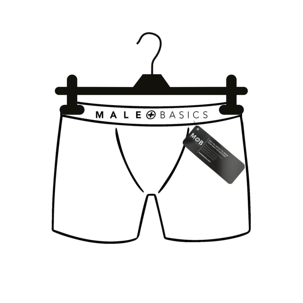 Мужские трусы MaleBasics Microfiber Brief из микрофибры, серые, S